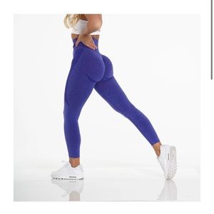 NVGT purple contour leggings